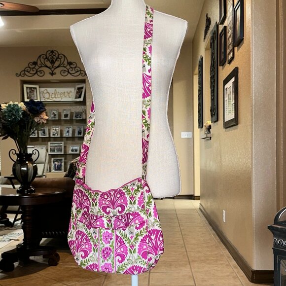 Vera Bradley*Carryall Crossbody*Julep Tulip - Picture 1 of 8
